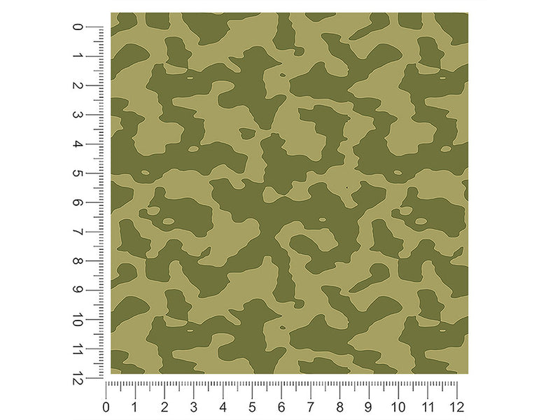 mono forest camouflage 1ft x 1ft Craft Sheets