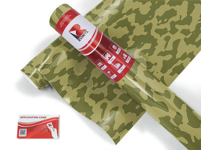 mono forest camouflage Craft Vinyl Roll