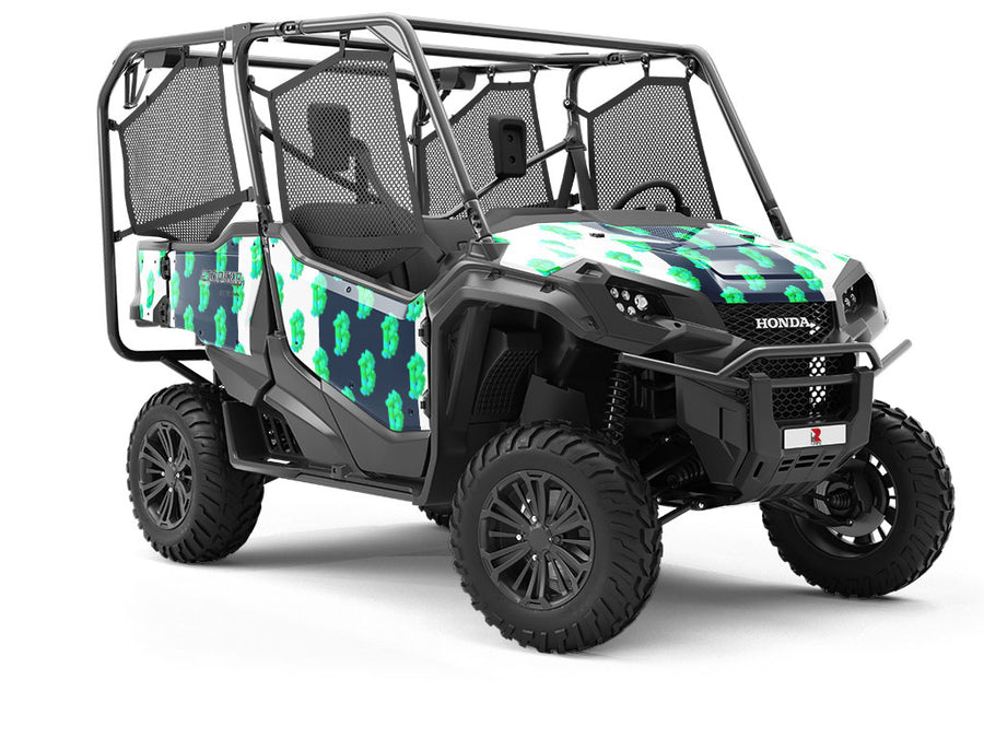 Monochrome Money Technology Utility Vehicle Vinyl Wrap