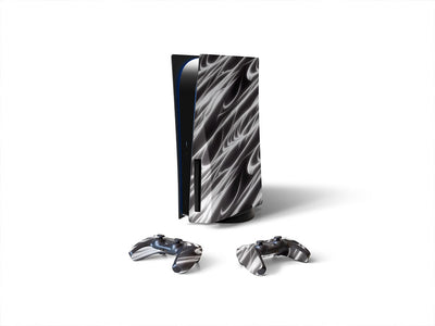 monochrome space science fiction Sony PS5 DIY Skin