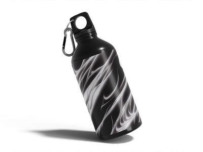 monochrome space science fiction Water Bottle DIY Stickers