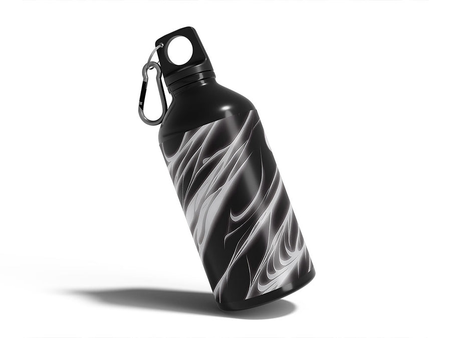 monochrome space science fiction Water Bottle DIY Stickers