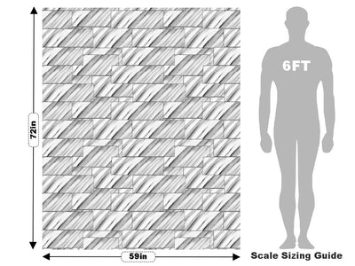 Monochrome Tile Vehicle Wrap Scale~Rwraps Series 914 Monochrome Tile Measurements~2