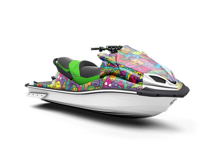 Monster Ball Graffiti Jet Ski Vinyl Customized Wrap