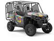 Monster Ball Graffiti Utility Vehicle Vinyl Wrap