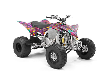 Monster Mash Graffiti ATV Wrapping Vinyl