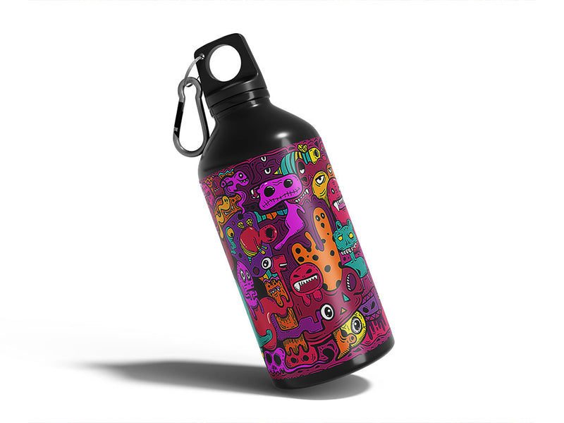 Water Bottle DIY Stickers