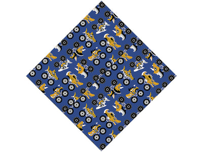 Monster Trucks Marine Life Vinyl Wrap Pattern