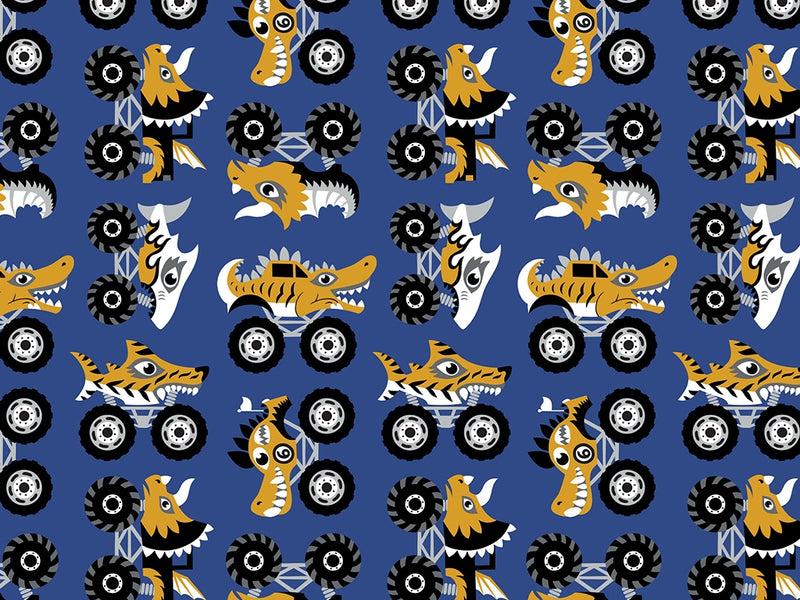Monster Trucks Marine Life Vinyl Wrap Pattern~Rwraps Series 914 Digitally Printed Vinyl Wrap~0