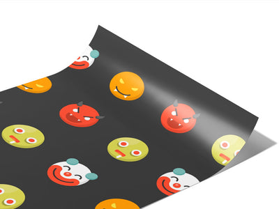 Monstrous Infection Emoji Vinyl Wraps~Rwraps Series 914 Digitally Printed Vinyl Wrap~0