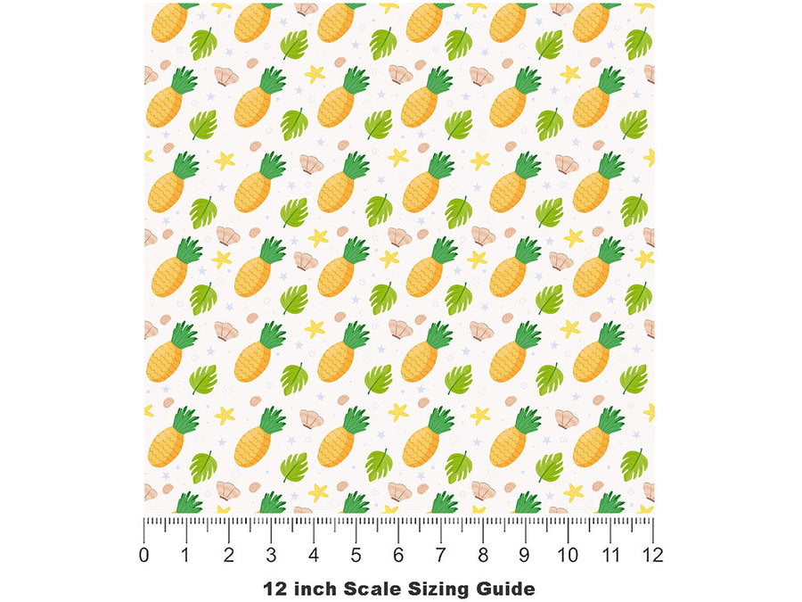 Montufar Cultivar Fruit Vinyl Film Pattern Size 12 inch Scale~Rwraps Montufar Cultivar Fruit Sizing Chart~2