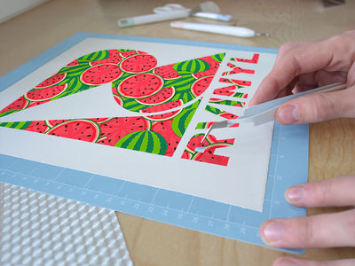moon and stars fruit Easy Weed Craft Vinyl
