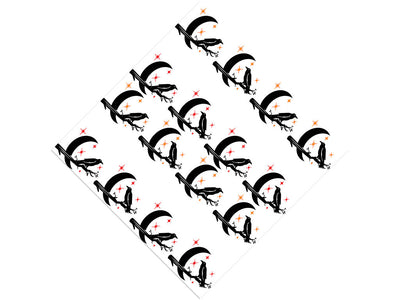 Moonlight Guardians Birds Vinyl Wrap Pattern