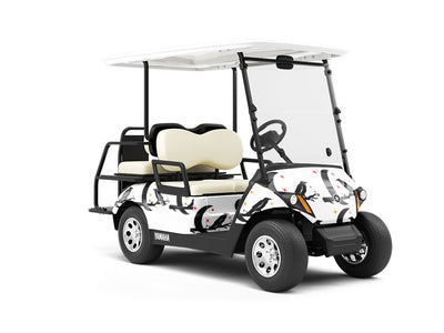 Moonlight Guardians Birds Wrapped Golf Cart