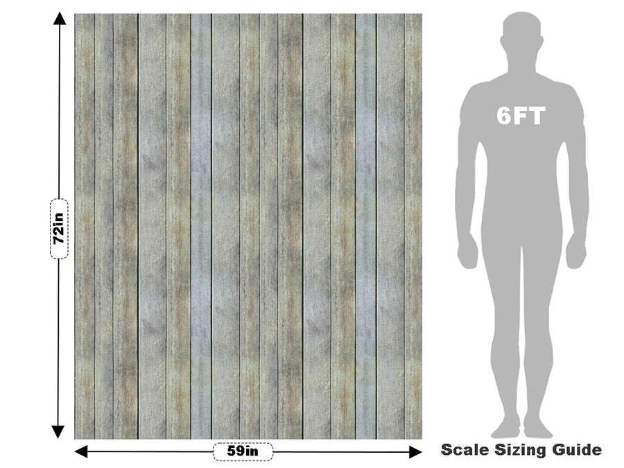 Morning  Wood Plank Vehicle Wrap Scale~Rwraps Series 914 Morning  Wood Plank Measurements~2