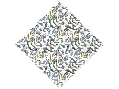 Morning Brush Floral Vinyl Wrap Pattern