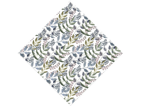 Morning Brush Floral Vinyl Wrap Pattern