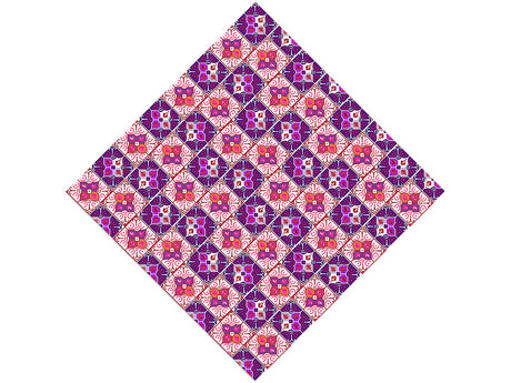 Morning Glory Tile Vinyl Wrap Pattern