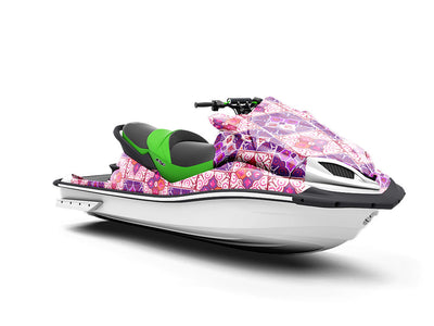 Morning Glory Tile Jet Ski Vinyl Customized Wrap