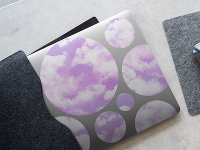 morning mist sky DIY Laptop Stickers