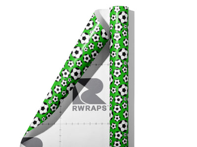 Morning Practice Sport Wrap Film Sheets~Rwraps Series 914 Morning Practice Sport Scrolled Sheet~3