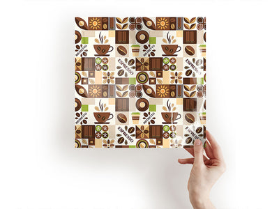 morning roast mosaic Craft Sheets