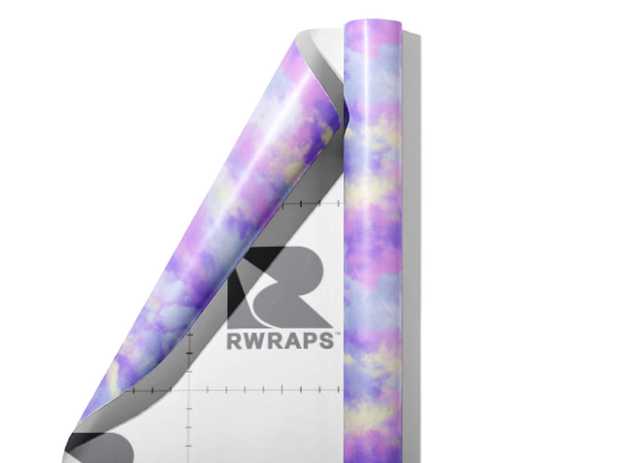 Morning Sunrise Sky Wrap Film Sheets~Rwraps Series 914 Morning Sunrise Sky Scrolled Sheet~3