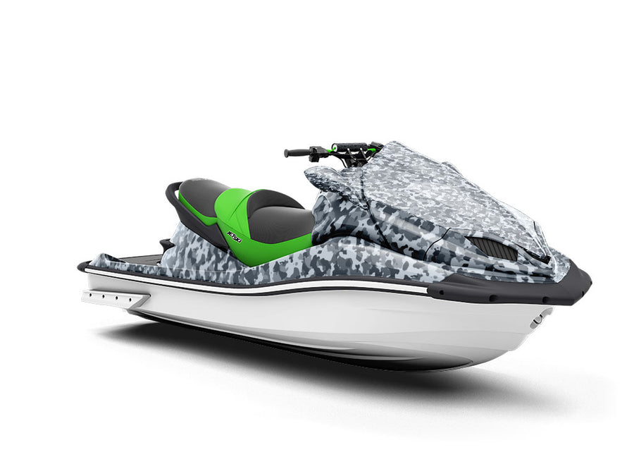 Mosaic Multicam Camouflage Jet Ski Vinyl Customized Wrap