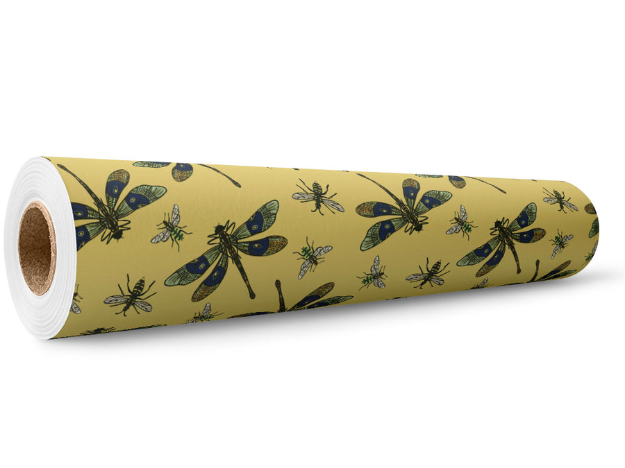 Mosquito Hawks Bug Wrap Film Wholesale Roll~Rwraps Series 914 Digitally Printed Vinyl Roll~5