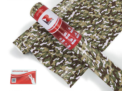 moss dpm camouflage Craft Vinyl Roll