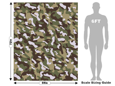 Moss DPM Camouflage Vehicle Wrap Scale~Rwraps Series 914 Moss DPM Camouflage Measurements~2