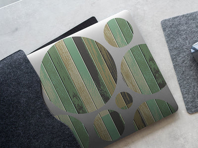 moss gradient  DIY Laptop Stickers