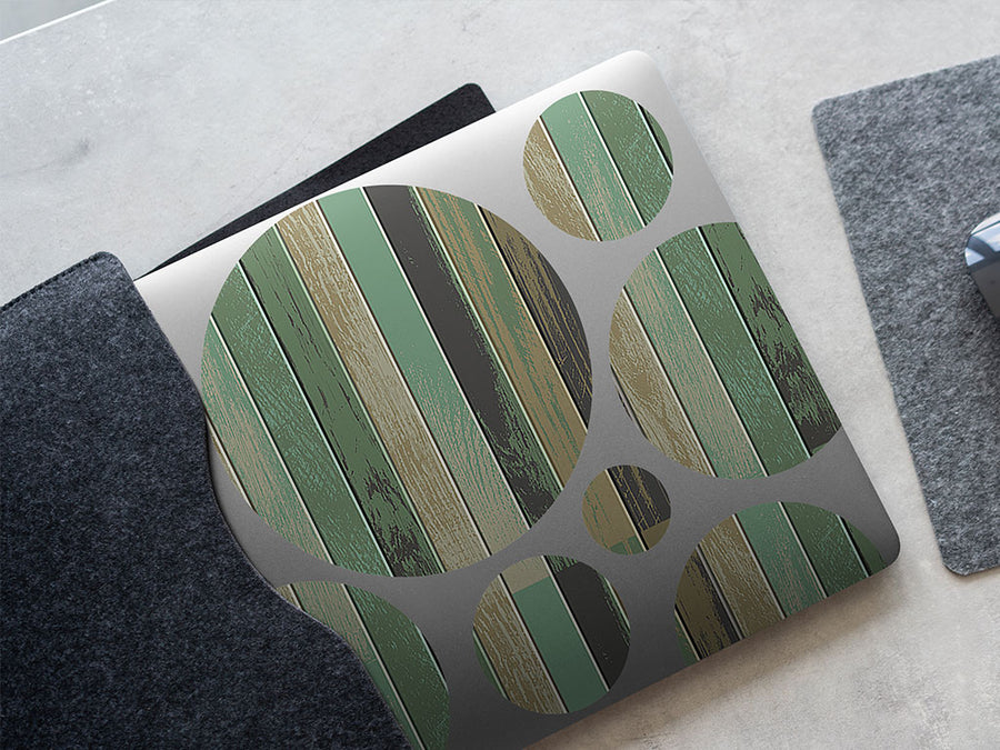 moss gradient  DIY Laptop Stickers