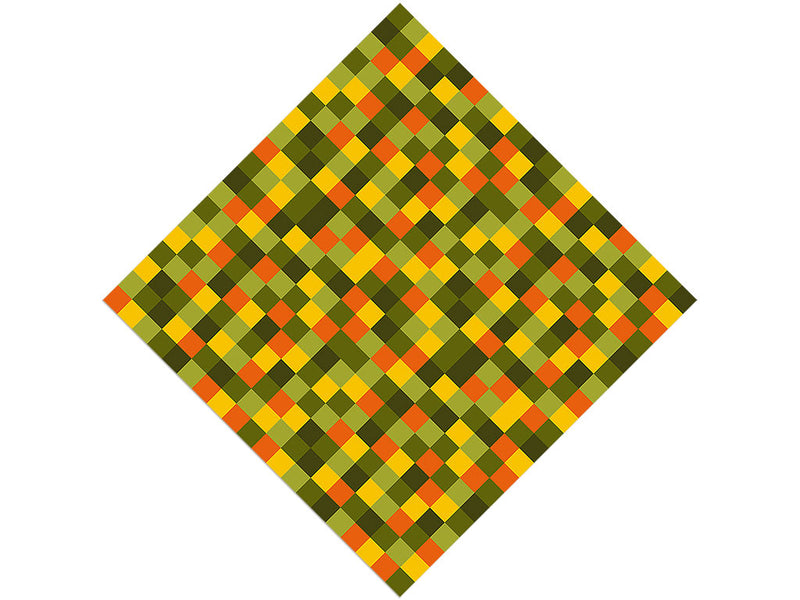 Mossy Abstractions Mosaic Vinyl Wrap Pattern