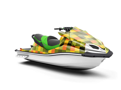 Mossy Abstractions Mosaic Jet Ski Vinyl Customized Wrap