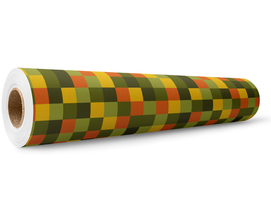 Mossy Abstractions Mosaic Wrap Film Wholesale Roll~Rwraps Series 914 Digitally Printed Vinyl Roll~5