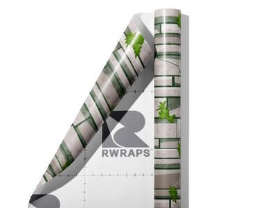 Mossy Grey Brick Wrap Film Sheets~Rwraps Series 914 Mossy Grey Brick Scrolled Sheet~4