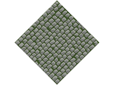 Mossy Grey Brick Vinyl Wrap Pattern