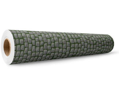 Mossy Grey Brick Wrap Film Wholesale Roll~Rwraps Series 914 Digitally Printed Vinyl Roll~5