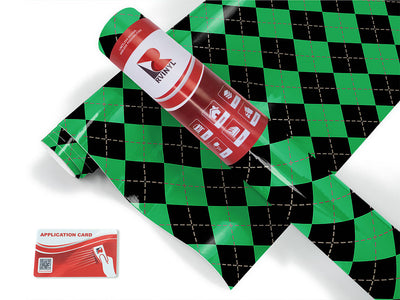 mossy undergrowth argyle Craft Vinyl Roll