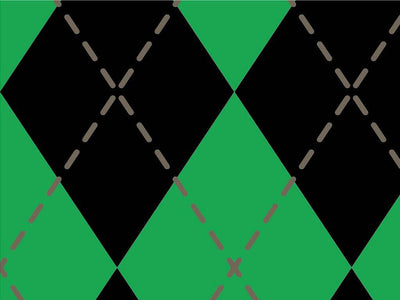 Mossy Undergrowth Argyle Vinyl Wrap Pattern~Rwraps Series 914 Digitally Printed Vinyl Wrap~0