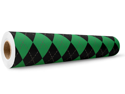Mossy Undergrowth Argyle Wrap Film Wholesale Roll~Rwraps Series 914 Digitally Printed Vinyl Roll~5