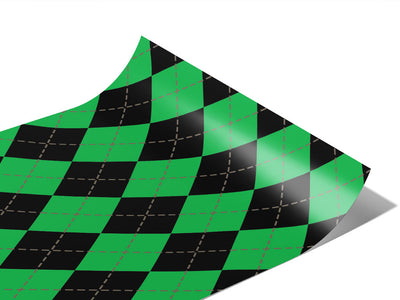 Mossy Undergrowth Argyle Vinyl Wraps~Rwraps Series 914 Digitally Printed Vinyl Wrap~0