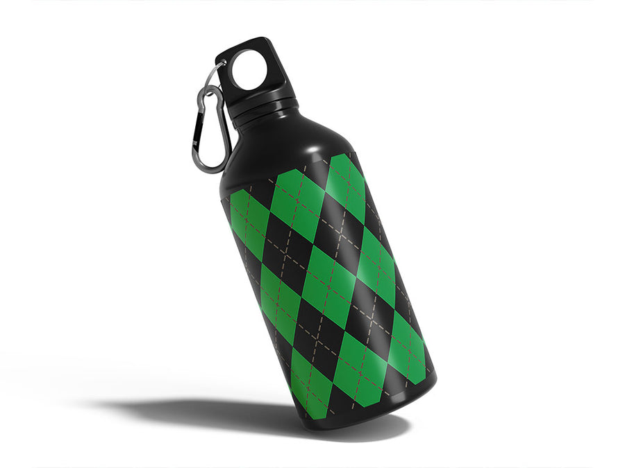 mossy undergrowth argyle Water Bottle DIY Stickers