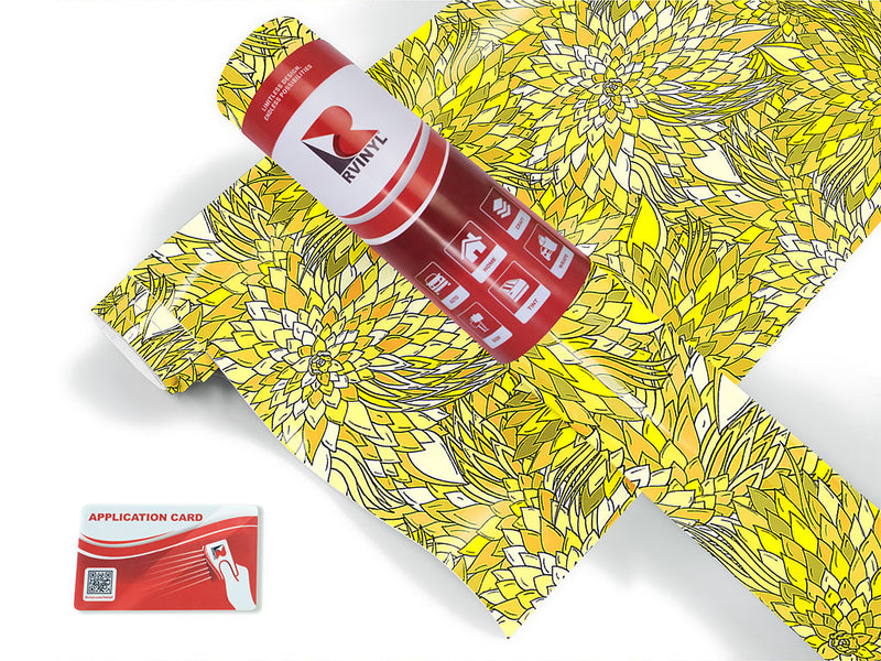 mother gaia floral Craft Vinyl Roll