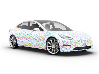 Motley Crew Mosaic Vehicle Vinyl Wrap