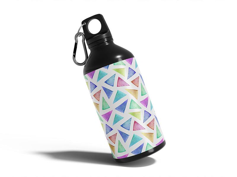 motley crew mosaic Water Bottle DIY Stickers