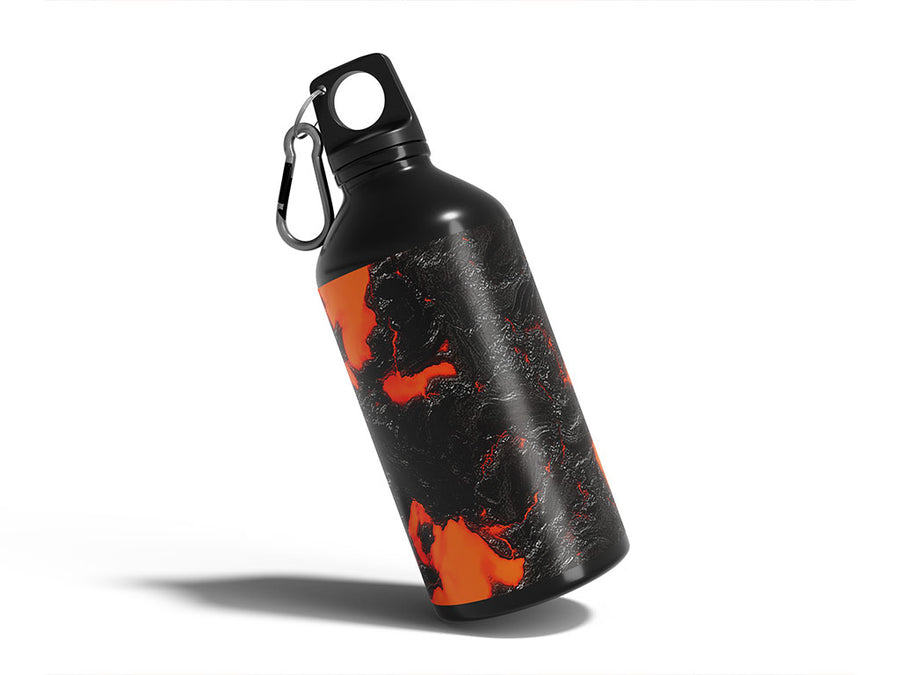 mount asama lava Water Bottle DIY Stickers