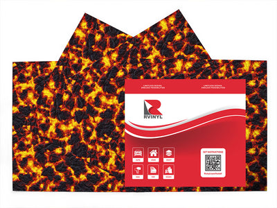 mount kilauea lava Craft Vinyl Sheet Pack