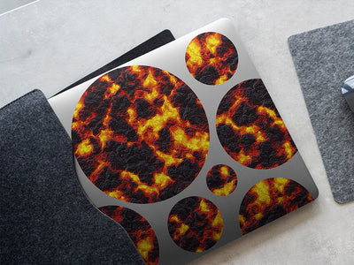 mount kilauea lava DIY Laptop Stickers